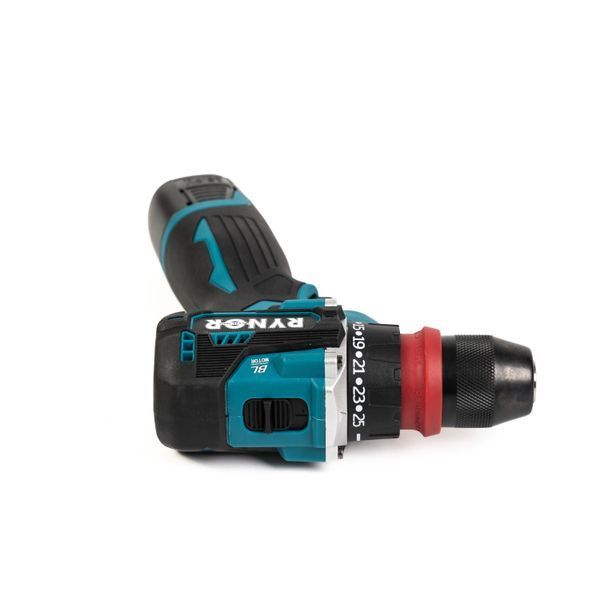 Компактный аккумуляторный шуруповерт Rynor FIX16 PRO (16.8 V, 3Ah) Бесщеточный шуруповерт Райнор с патроном 10мм + 2 АКБ  FIX16 PRO фото